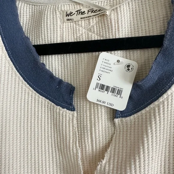 NWT Free People To The Wild Thermal / Ivory Combo - Picture 9 of 9